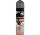 Garnier Men Invisible Black White Colors antiperspirant deodorant sprej pre mužov 150 ml