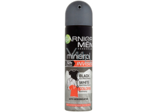 Garnier Men Invisible Black White Colors antiperspirant deodorant sprej pre mužov 150 ml