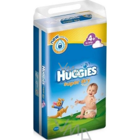 Huggies Super Dry veľkosť 4+, 10-16 kg, plienkové nohavičky 44 kusov