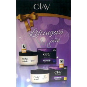 Olay Liftingová starostlivosť denný krém 50 ml + nočný krém 50 ml, kozmetická sada