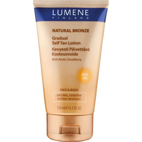 Lumene Natural Bronze samoopaľovacie mlieko na tvár a telo 150 ml