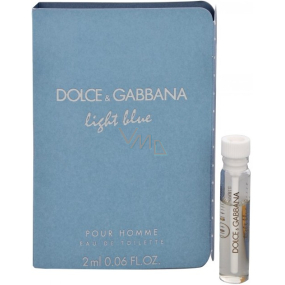 Dolce & Gabbana Light Blue toaletná voda 2 ml s rozprašovačom, vialka