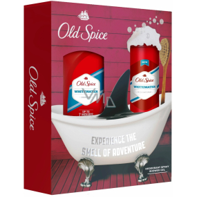 Old Spice White Water dezodorant sprej pre mužov 125 ml + sprchový gél 250 ml, kozmetická sada