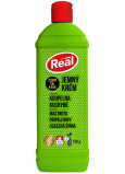 Real Kúpeľňa, Kuchyňa Zelený čaj a aloe jemný čistiaci krém na mastnotu, pripáleniny a usadenú špinu 600 g