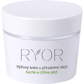 RYOR výživný krém s prírodnými olejmi, 50 ml