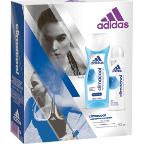 Adidas Climacool dezodorant antiperspirant sprej pre ženy 150 ml + Climacool sprchový gél 250 ml, kozmetická sada
