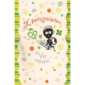Nekupto Prianie k narodeninám Kominíček O 3176