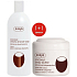 Ziaja Kokos telové maslo 200 ml + Sprchový krém 500 ml, duopack