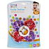 First Steps Rattle Teether hryzátko s hrkálkou Zebra