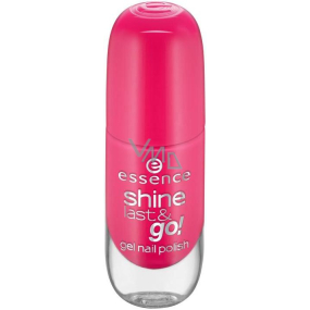Essence Shine Last & Go! lak na nechty 13 Legally Pink 8 ml