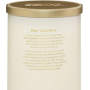 Yankee Candle One Together Miracle Flower - Zázračná kvetina Décor vonná sviečka veľký valec sklo 75 mm Tumbler 2 knôty 566 g