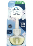 Glade Electric Scented Oil Pure Clean Linen - Vôňa čistej bielizne tekutá náplň do elektrického osviežovača vzduchu 20 ml