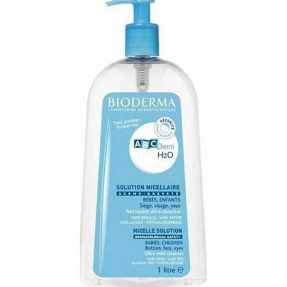 Bioderma ABCDerm H2O čistiaci micelárny roztok pre deti 1 l