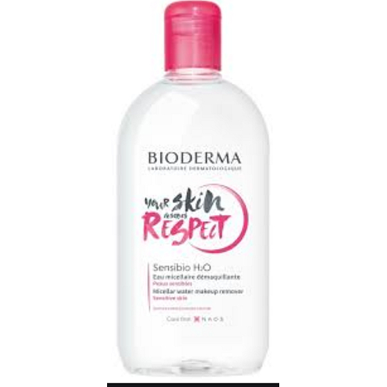 Bioderma Sensibio H2O micelárna odličovacie voda pre citlivú pleť 500 ml Limitovaná edícia