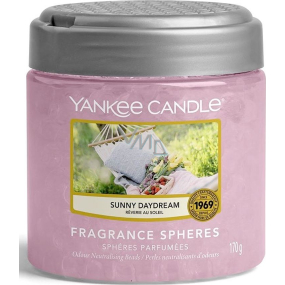 Yankee Candle Sunny Daydream - Snenie za slnečného dňa Spheres voňavé perly neutralizujú pachy a osviežia malé priestory 170 g