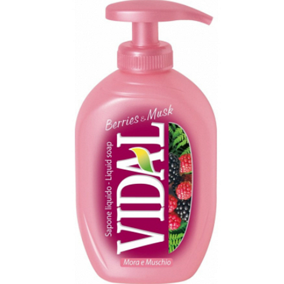 Vidal Berries & Musk tekuté mydlo na ruky 300 ml