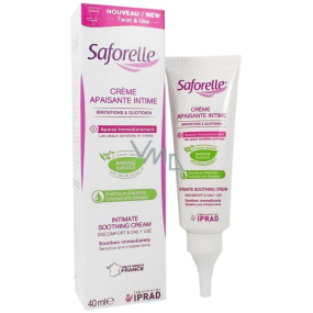 Saforelle Intímny upokojujúci krém 2 x 40 ml 1 + 1 ZADARMO