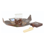 English Tea Shop Bio Rooibos Čokoláda a Vanilka sypaný čaj 80 g + drevená odmerka so sponou