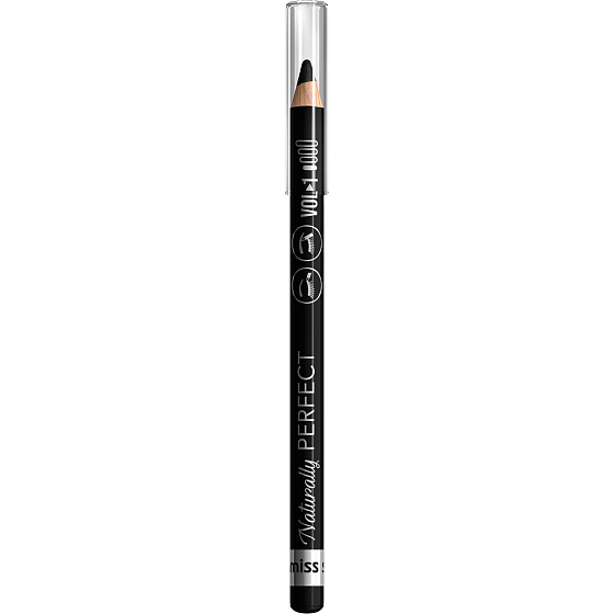 Miss Sporty Naturally Perfect Vol. 1 ceruzka na oči, obočie a pery 005 Deep Black 0,78 g