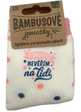 Albi Bambusové ponožky Unicorn, veľkosť 37 - 42
