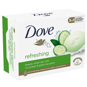 Toaletné mydlo Dove Fresh Touch Uhorka a zelený čaj 90 g