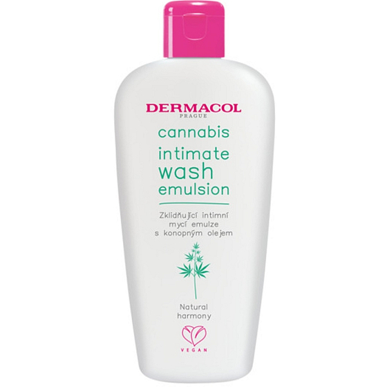 Dermacol Cannabis Soothing Intimate Wash s konopným olejom 200 ml