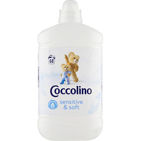 Coccolino aviváž pre bábätká White Sensitive 68 praní, 1,7 l