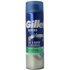 Gillete Series Aloe Vera gél na holenie pre mužov 200 ml