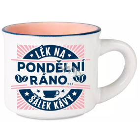 Albi Espresso hrnček - liek na pondelkové ráno - šálka kávy 45 ml