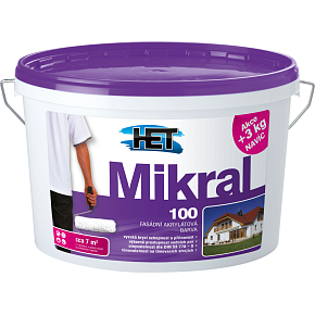 Het Mikral 100 fasádna farba, 15+3 kg