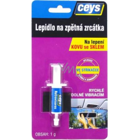 Ceys Lepidlo na spätné zrkadlá 1 g v striekačke