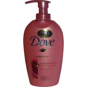 Dove Velvet skrášľujúce tekuté mydlo s dávkovačom s olejom Zvodný zamat 250 ml