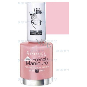 Rimmel London Lycra Pro lak na nechty francúzska manikúra 445 French Rose 12 ml