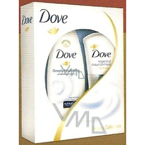 Dove Original sprchový gél 250 ml + hydratačný krém na ruky 75 ml, kozmetická sada
