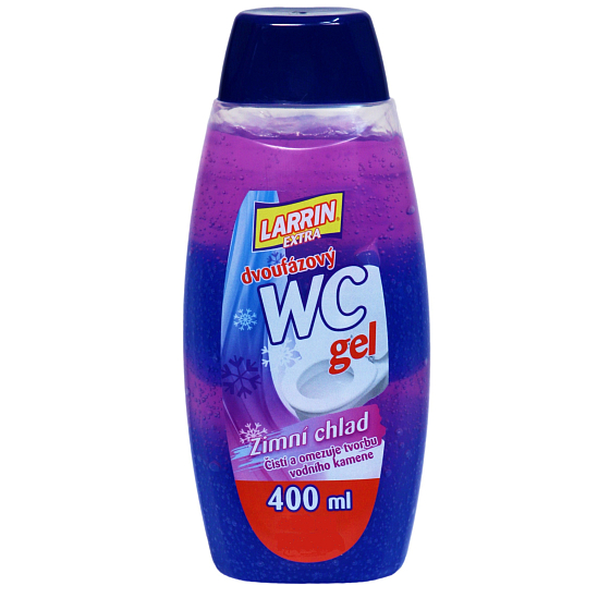 Larrin Extra Zimná chlad dvojfázový Wc gél so závesom 200 ml