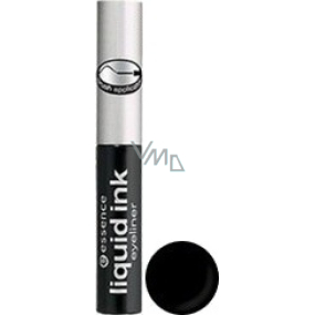 Essence Liquid Ink Eyeliner očné linky odtieň čierna 3 ml