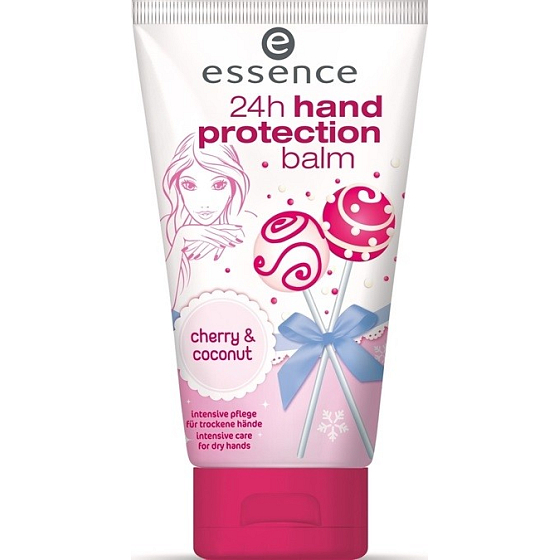Essence 24h Hand Protection Balm Cherry & Coconut ochranný krém na ruky 100 ml