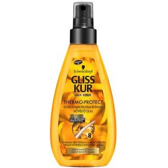 Gliss Kur Oil Nutritive Thermo Protect olej pre ochranu pred teplom pri fénovaní 150 ml