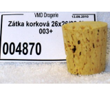 Korková zátka 26 x 26 x 22 mm, 2 l