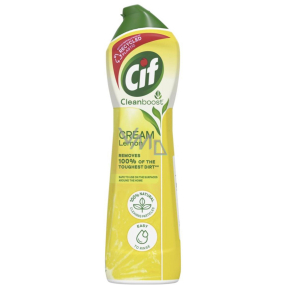 Cif Cream Lemon abrazívne čistiace tekutý piesok 500 ml