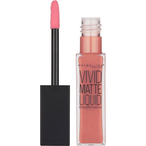 Maybelline Color Sensational Vivid Matte Liquid Lipstick lesk na pery 50 Nude Thrill 7,7 ml