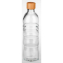 Masaru Emoto Lagoena cestovné biolahev Kvet života biely 0,5 l