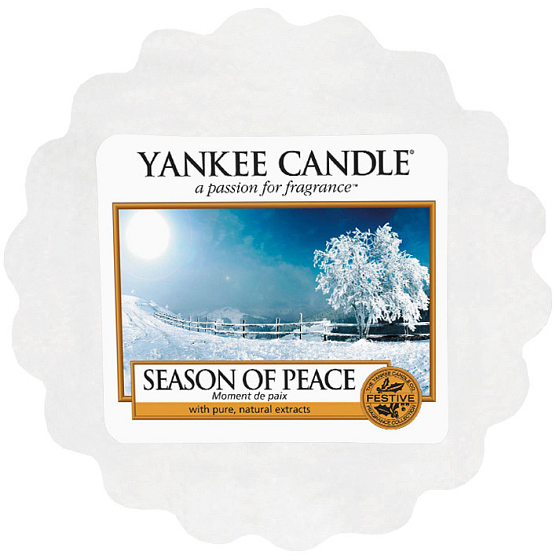 Yankee Candle Season Of Peace - Obdobie mieru vonný vosk do aromalampy 22 g