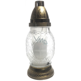 Polplast Lampa sklenená Kríž 90 g 23,5 cm K-672