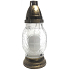 Polplast Lampa sklenená Kríž 90 g 23,5 cm K-672