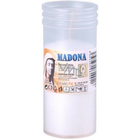 Madona Cintorínska sviečka vklad lisovaná biela 2,5 dňa 180 g