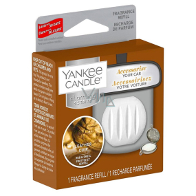 Yankee Candle Clean Leather - Koža bavlna náplň vône do auta Charming Scents 30 g