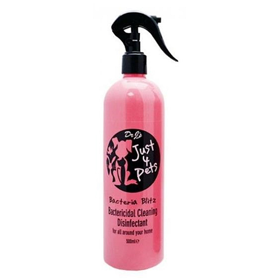 Just 4 Dogs Antibakteriálny dezinfekčný sprej a odstraňovač zápachu 500 ml
