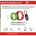 Parakito Repelentný náramok proti komárom detský Včielka prírodné, Plniteľné, vodeodolný, ochrana 24h / deň - 15 dní na náplň + dve náplne