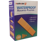 Masterplast Vodotesné náplasti Assorted Waterproof Mix krabica 50 kusov